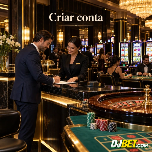Campos do formulário de abertura de conta djbet no aplicativo