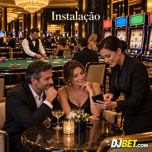 Etapas da instalação do aplicativo djbet no Android