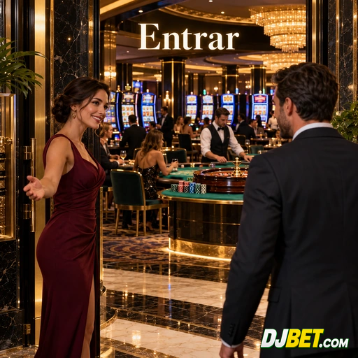 Campos de e-mail e senha na entrada da conta djbet